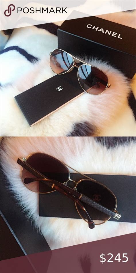 chanel 4195q|chanel women's aviator sunglasses.